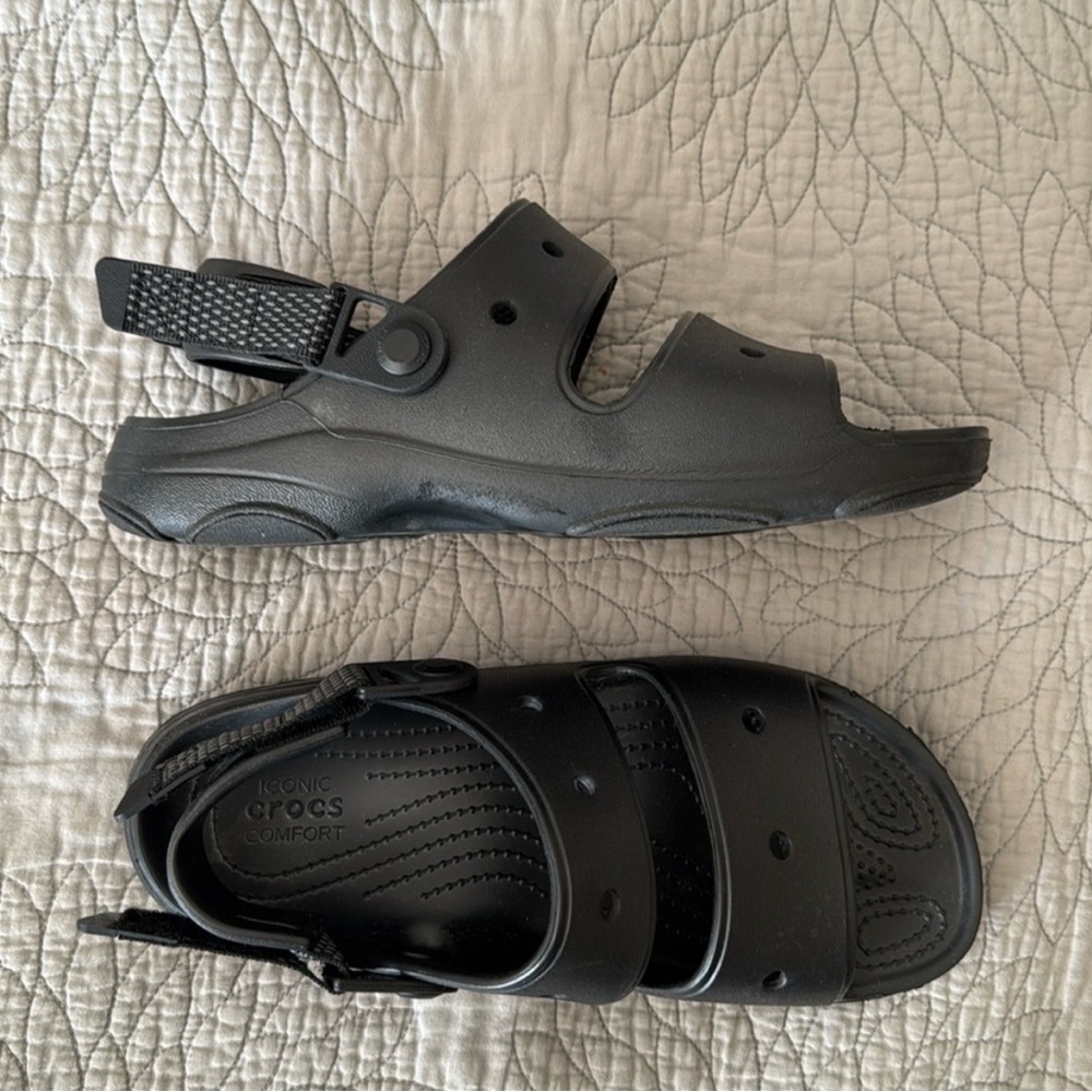 Crocs Unisex All Terrain Sandals Black